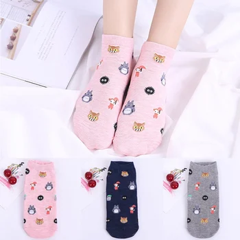 

Cute Animal Cotton Socks For Female Kawaii Chinchilla Summer And Spring Short Socks Slippers Women Casual Soft Funny Socks