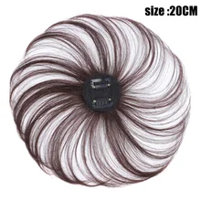 Заколка для волос, парик из человеческих волос, парик для наращивания волос для женщин QRD88