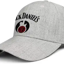 Мужские кепки Jack-Daniel, винтажные регулируемые хлопковые бейсбольные шапки Дальнобойщика