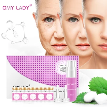

OMY LADY Active Collagen Silk Thread Ball skin care face essence serum anti-aging easy to absorb smoothing firming moisturizing