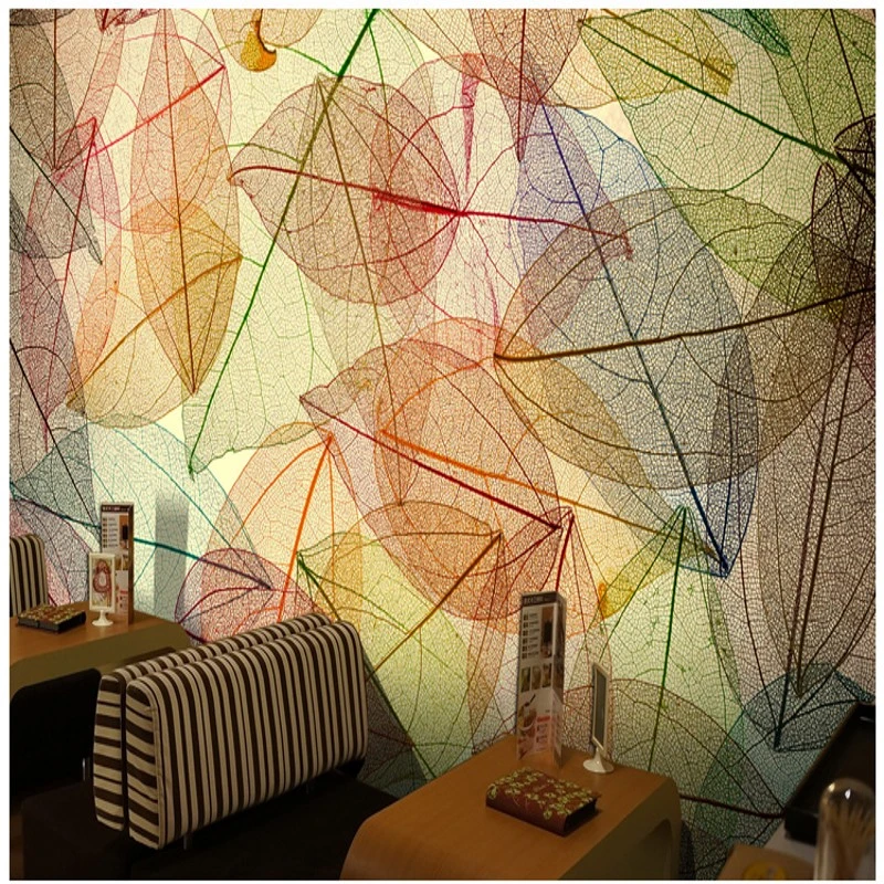 ドロップ無料壁紙 3d ノスタルジックな美的秋芸術抽象的な壁紙テレビの背景レストランテーマ Ktv 壁画 Wallpapers Aliexpress