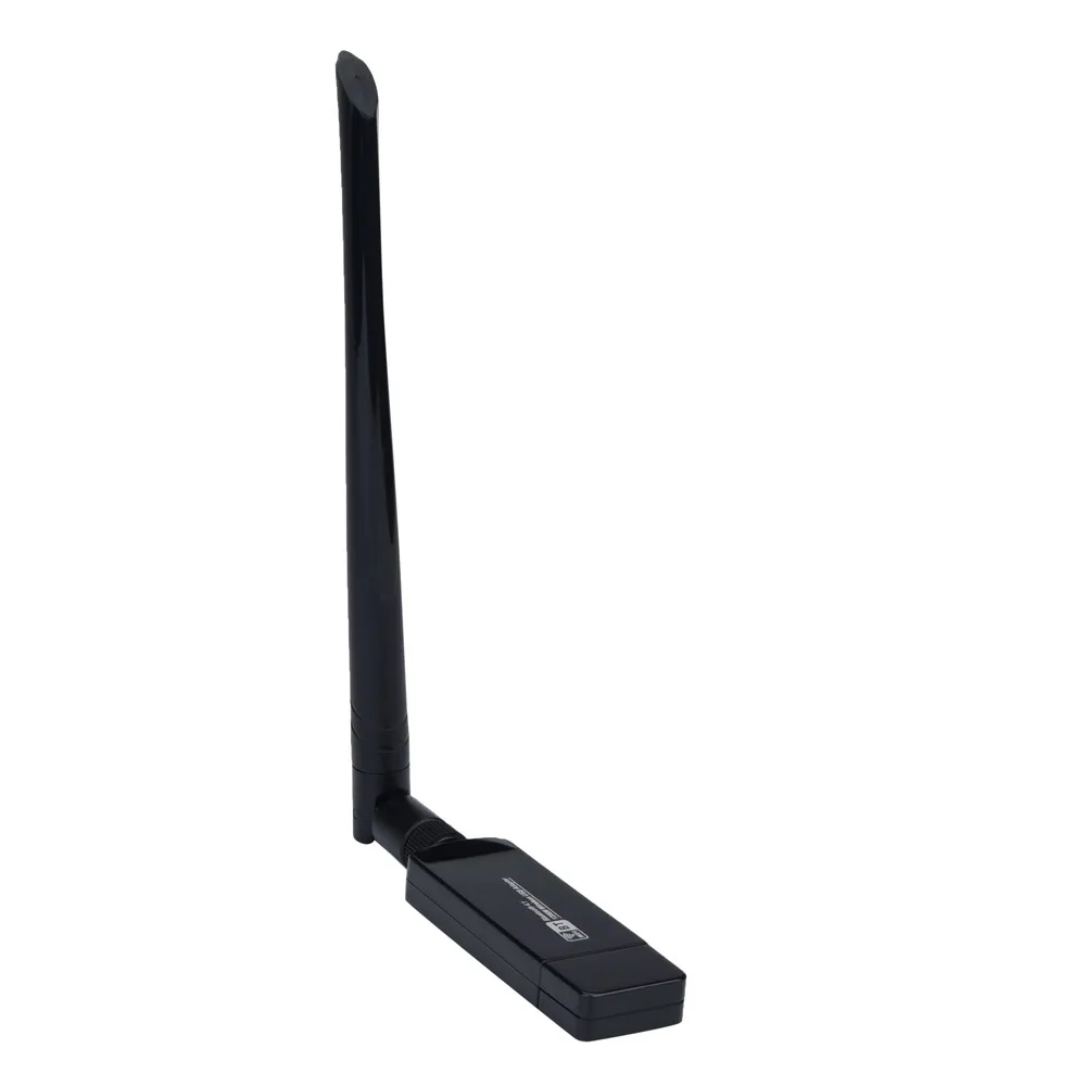 1200 Мбит/с Wifi адаптер USB 3,0 Беспроводная сеть Wifi ключ с 5dBi антенной 4,30 - Цвет: Черный