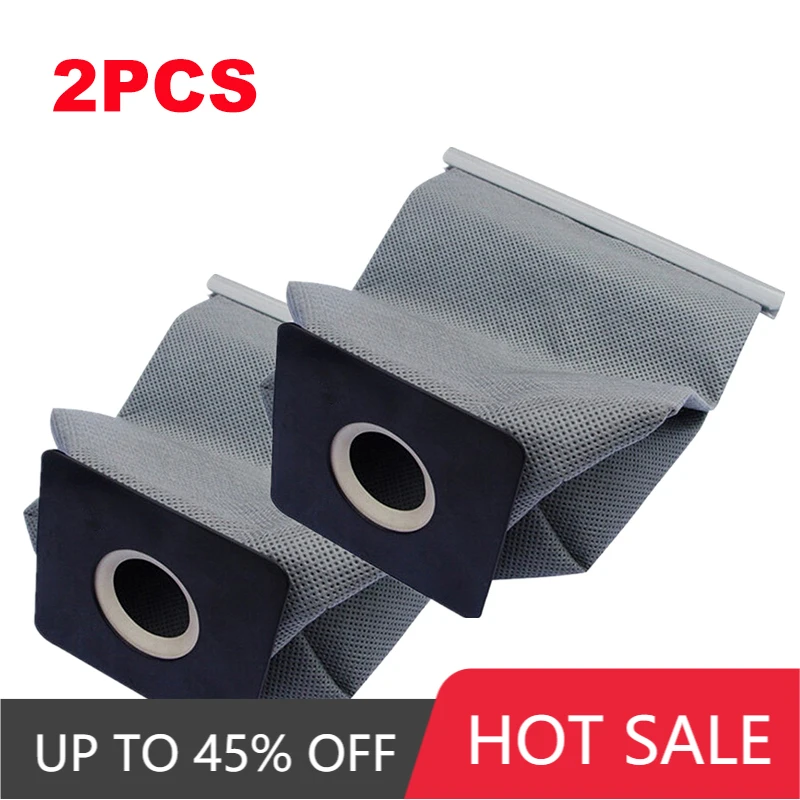 2pcs 11*10cm Washable Vacuum Cleaner Bag for Universal Vacuum Cleaner