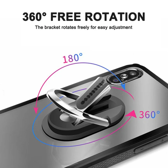 Multipurpose Mobile Phone Bracket Holder Stand 360 Degree Rotation for Car Home LFX-ING