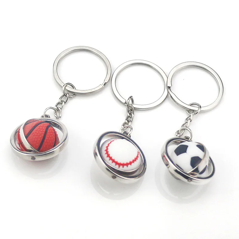 

Football Keychains Hot Europe's Football leagues Spanish Soccer Club Logo Bronze Vintage Key Chain Men Keyrings