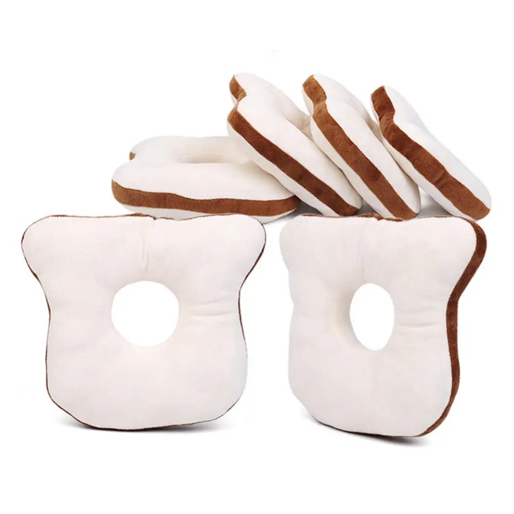 

Pet Dog Cats Puppy Cartoon Soft Toast Bread Shape Collar Scarf Headgear Props
