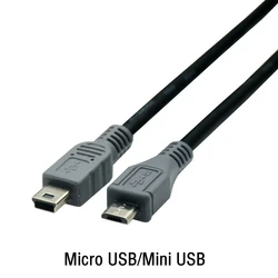 Right - Angle USB 3.1 Type C OTG Data and Charging Cable for 0.25m (Mini - Micro USB)