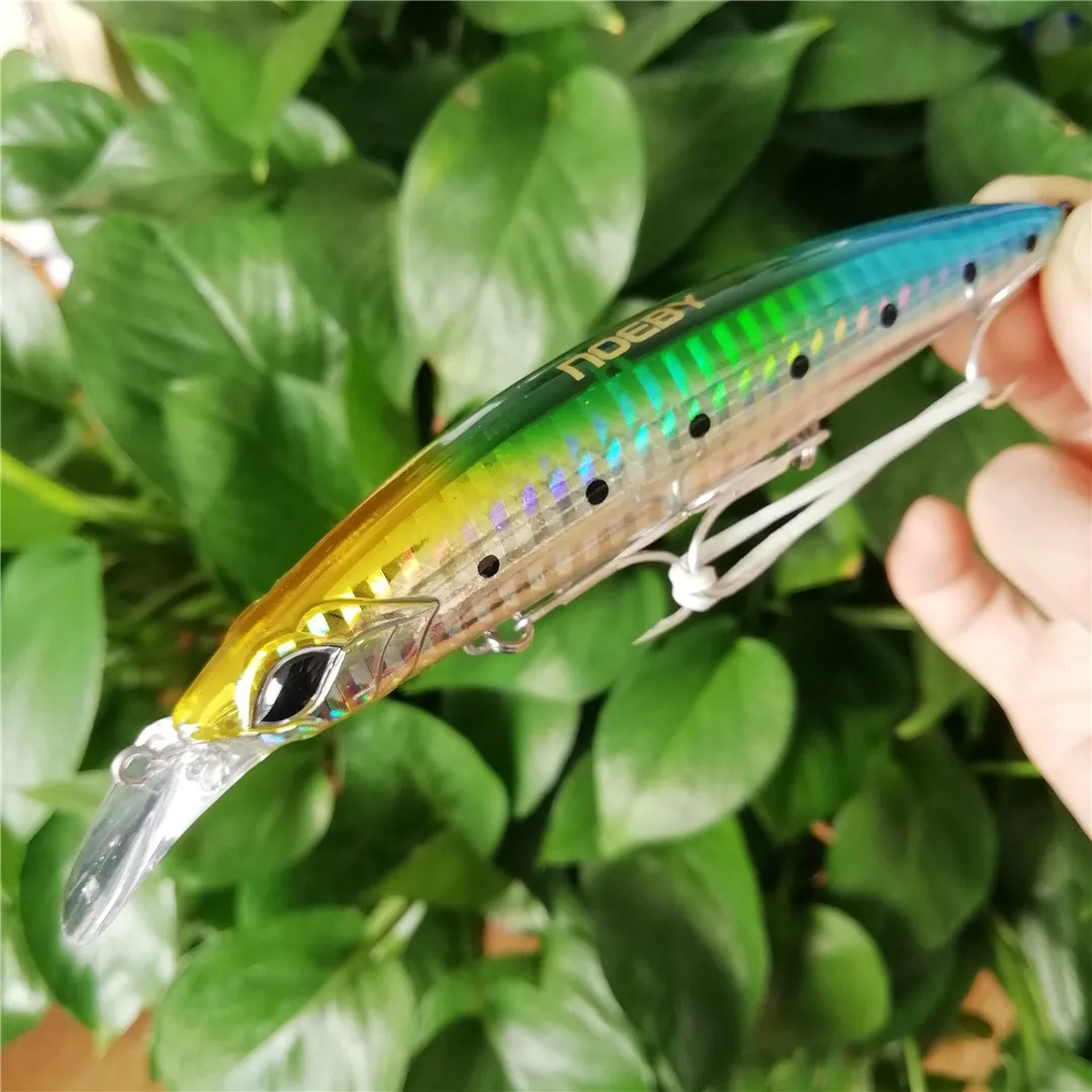 Noeby 5pcs 11cm 19g Floating  NEW Minnow Fishing Lure Minnow Hard Bait for Saltwater Freshwater Wobblers Pesca