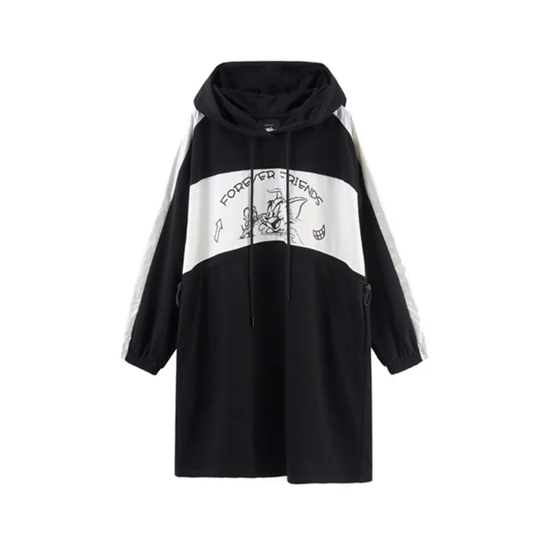 

PRE-SALE 2020 Spring New Style Korean-style Fashion Casual Cat And Mouse Mixed Colors Dress Women's A6faa130189