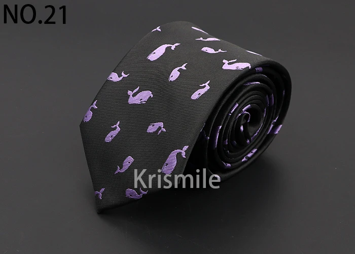 Herrenmode Polyesterert Krawatten Jacquard Krawatte Männer Tier Pflanze Schädel Blume Gewebte Krawatte Hochzeit Party Geschenk Luxus Krawatte – Detail 24