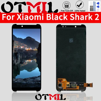 

AMOLED Original 6.01" For Xiaomi Black Shark Helo LCD Display Touch Screen Digitizer Assembly For Black Shark 2 LCD Display