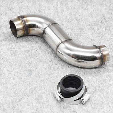 

GY6 intake manifold pipe Stainless Steel Motorcycle Motorbike intake manifold pipe
