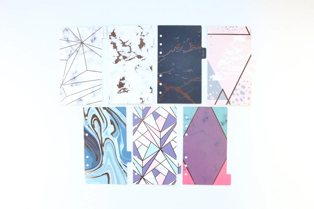 Planner, Caderno Organizador, Artigos de papelaria, 6 Anéis, A5A6, 2021