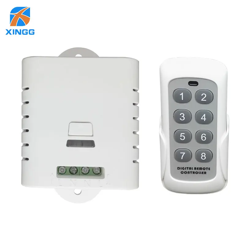 

RF 433.92 MHZ Wireless Electricl learning code Remote Control Transmitter Power with 10A 250V Connect Cord Cable Home Switch DIY