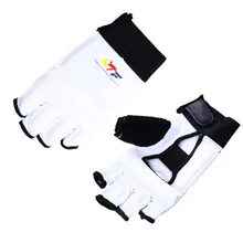 Перчатки для тхэквондо, пинетки для фитнеса и тренировок, Защитные Спортивные боксерские перчатки с амортизацией, защита рук, чехол для обуви