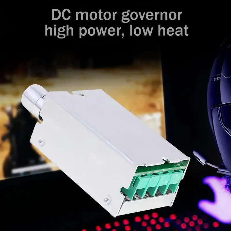 10A режимы Auto, pwm контроллер скорости двигателя постоянного тока Напряжение регулятор с переключателем долгая Рабочая в хорошо вентилируемом Защита окружающей среды