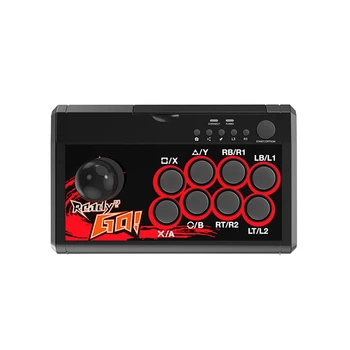 

TNS-19059 4 In 1 Arcade Fighting Joystick Controller Supports PS3/PC/Android