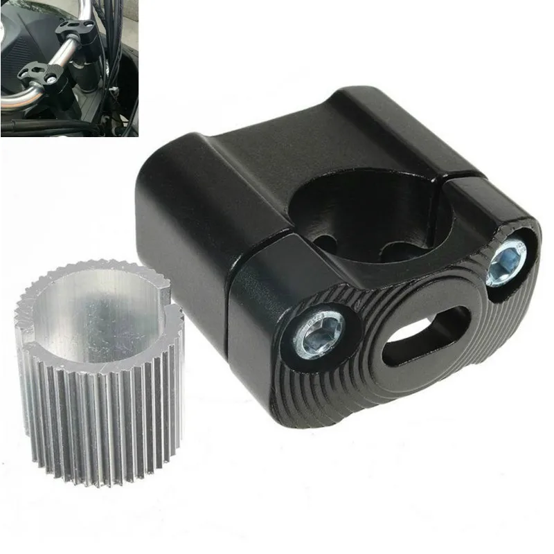 Мотоциклетный зажим Riser руль Dirt Bike Ручка Бар адаптер для 22 мм-28 мм Pit Dirt Moto Велосипед Алюминий