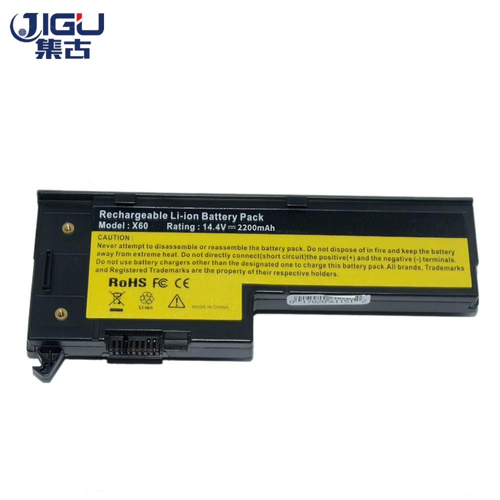 Аккумулятор JIGU для планшетов Lenovo Thinkpad X60 40Y8314 40Y8318 42T5259 93P5031 4 ячейки | Компьютеры и