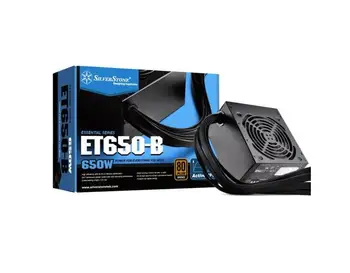 

SilverStone 650W ET650-B ATX Power Supply (Straight Out / 80PLUS Bronze / Single 12V