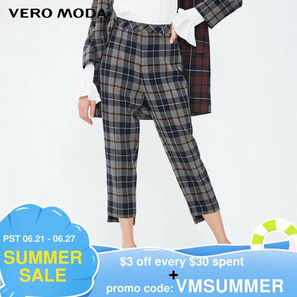 Брюки-Капри женские в клетку | Женская одежда