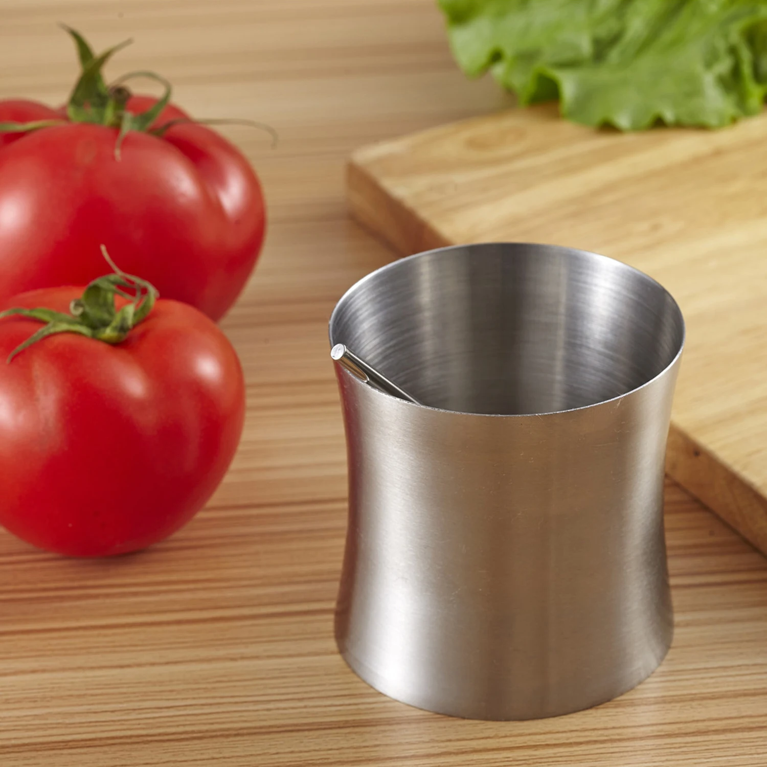 seasoning pot stainless steel storage jar for pepper salt sugar