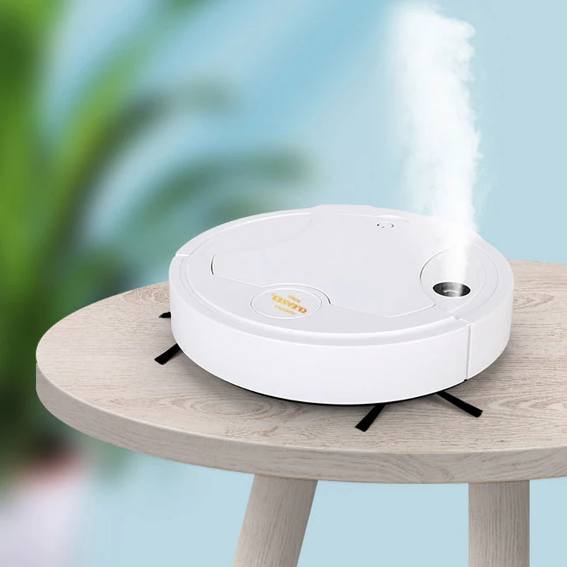 

Household Automatic Sweeping Robot Spray Humidification Clean Machine Intelligent Vacuum Cleaner Home Electric 1200mah
