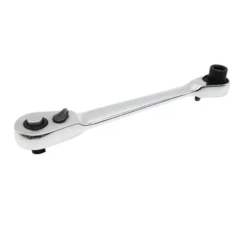 

Mini Dual-use Ratchet Socket Wrench Bit Screwdriver Wrench 1/472 Tooth Wrench Narrow Slot Wrench Tool