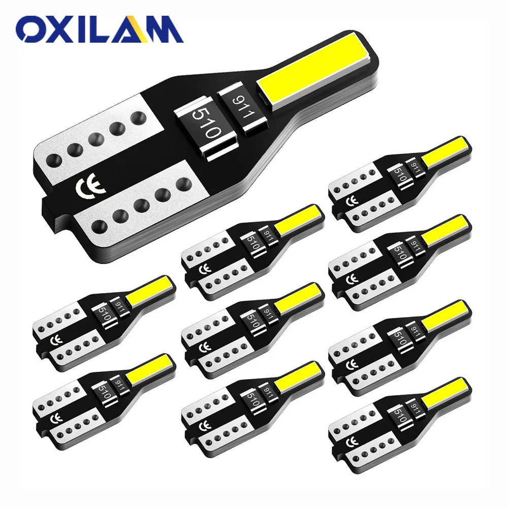 10x W5W LED T10 лампочка для внутреннего освещения автомобиля Honda Fit nc750x Accord Civic CR V CRV Z City