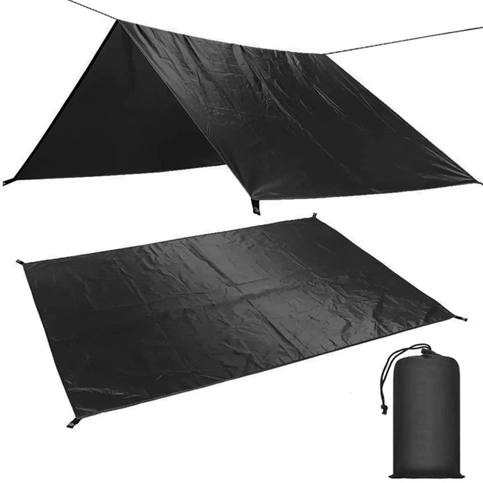 Отдых на природе Ultralight брезентовое укрытие Портативный открытом воздухе для