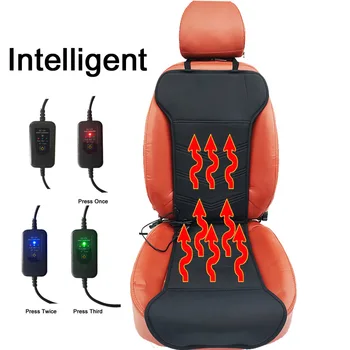 

Intelligent 12v Electric Pu Leather Heated Car Seat Cushions In Winter Heating Covers Keep Warm Good Quality For Benz E DE3 X25