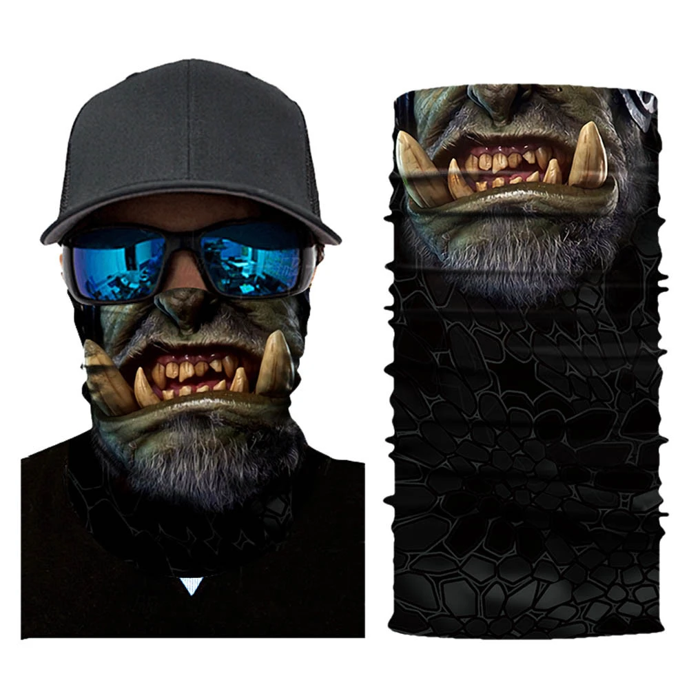 Magic Cycling Scarf Outdoor Head Scarf Neck Windproof Face Mask Sun Protection Headband Shield Running Men Women Scarves 903