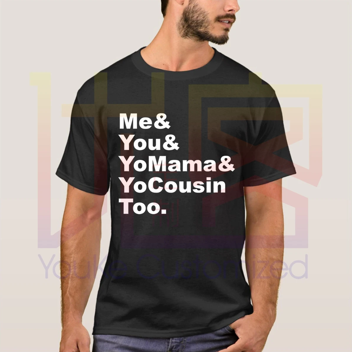 Новинка 2020 летняя картинка с надписью Outkast логотип Me You Yo Mama и двоюродный брат