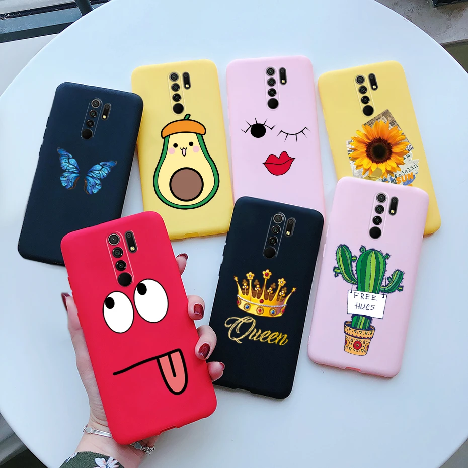 Silicone Soft Phone Back Protector Case Cover in Black