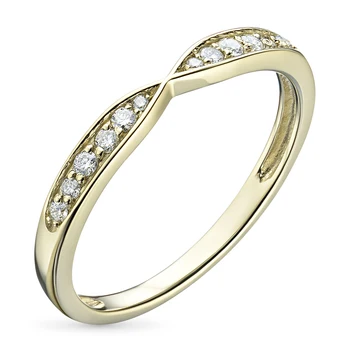 

Yellow gold ring with diamonds e0301kts04200852