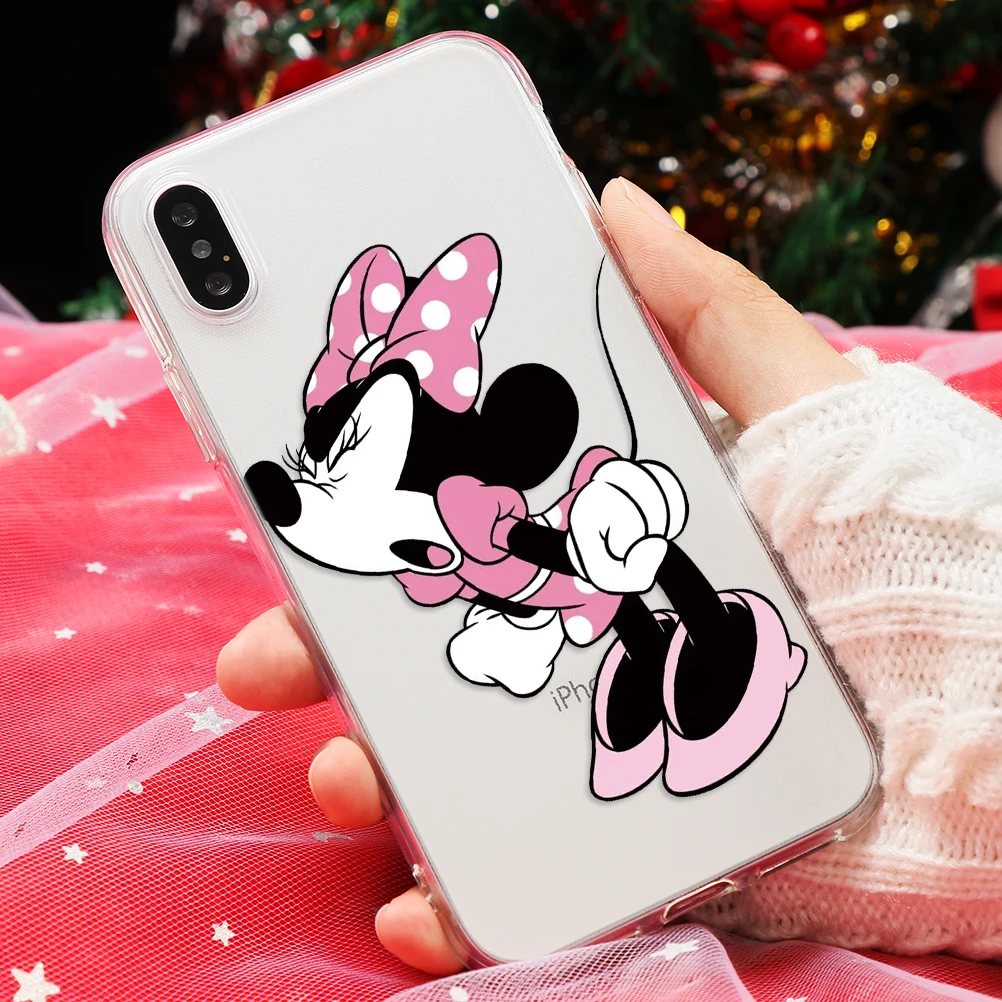 Мультяшные милые раскладной; Мягкий ТПУ чехлы для iPhone X XR 5 5S SE 4 4s 5C 7 8 6 6S Plus чехол для iPhone 11 Pro XS Max сумки задняя крышка - Цвет: minizyt