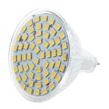 オンライン MR16 60 Led 3528 Smd電球ランプライトウォームホワイト12v 2.5ワット