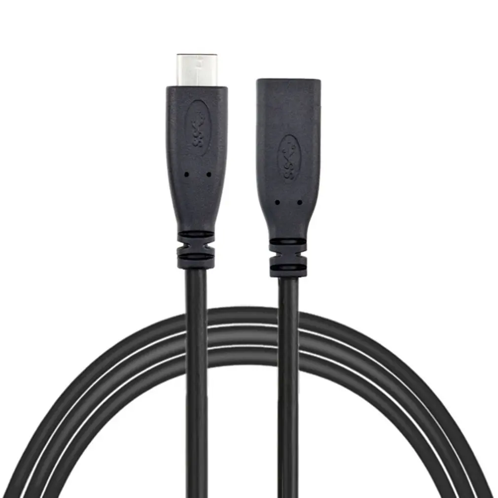 Сверхдлинный прочный кабель для передачи данных USB3.1 type-C для USB-C и женщин