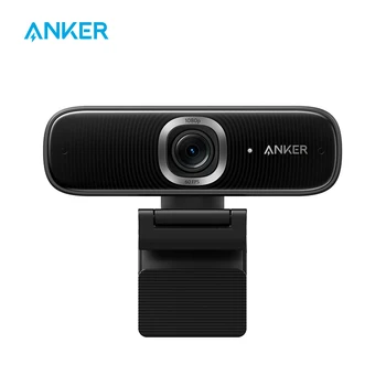 Anker PowerConf C300 Smart Full HD Webcam, Framing & Autofocus, Webcam 1080p mini camera with Noise-Cancelling Microphones 1