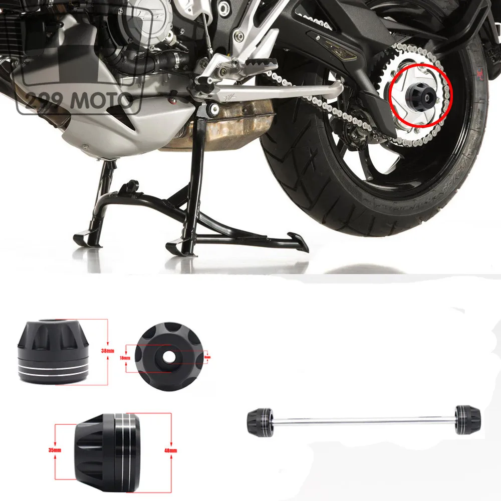 

Aprilia forDORSODURO 750 2008-2013 SL 750 SHIVER 07-14 motorcycle front axle wheel fork protector sliders falling protection