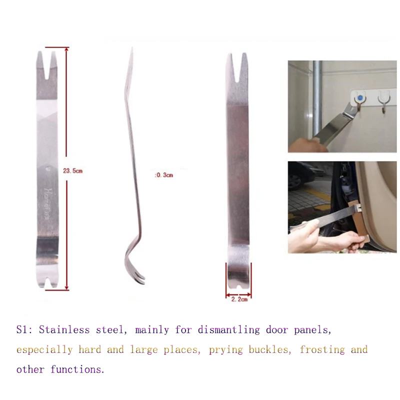 4 шт. Автомобильная центральная консоль с пряжкой шуруповерт Кулисный аудио