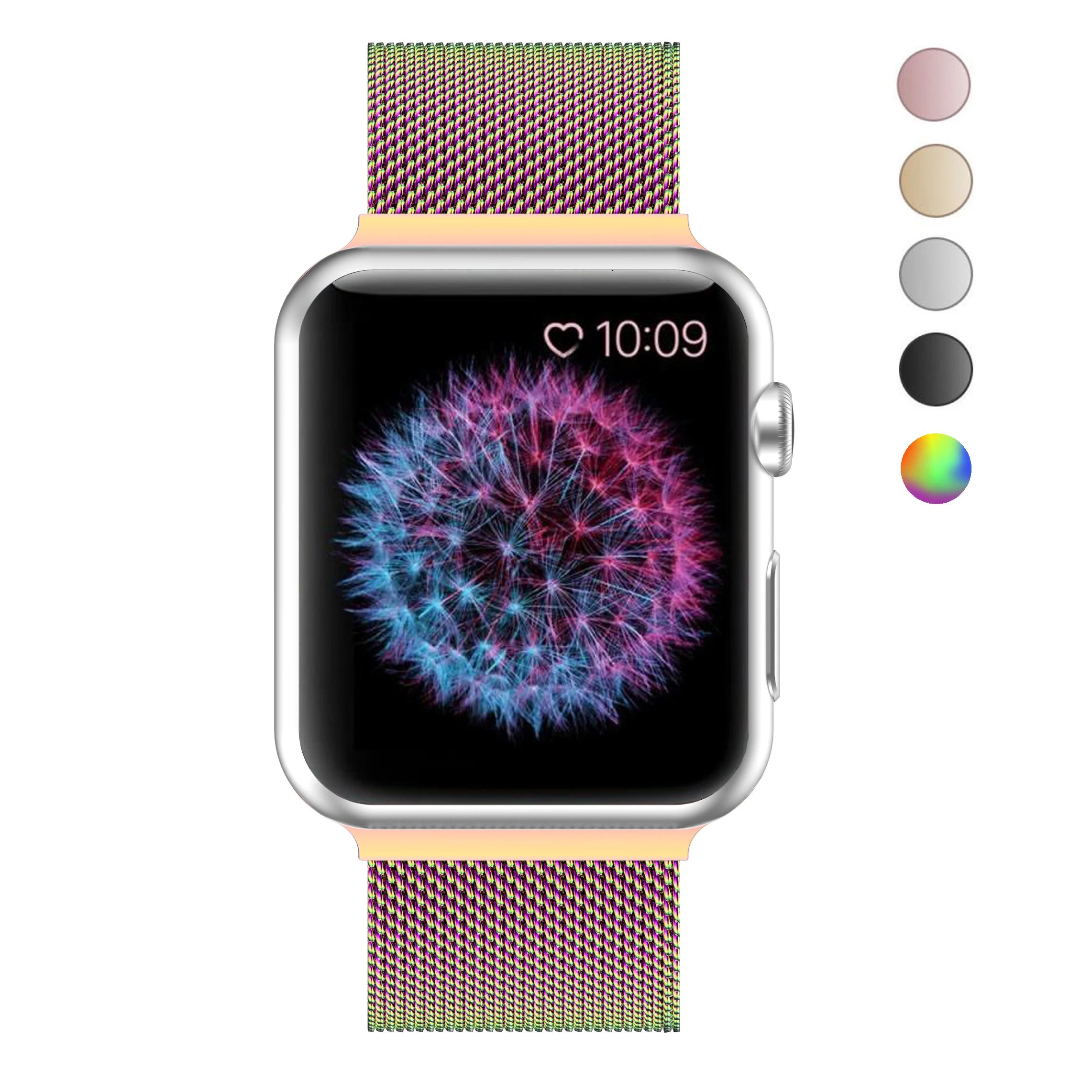Yayuu магнитный браслет из нержавеющей стали для apple watch 42 мм/38 мм 44 мм/40 мм Миланская петля ремешок для часов серии 4/3/2/1