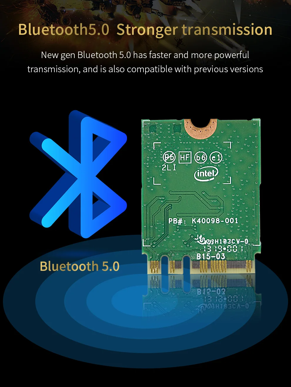 Двухдиапазонный 2,4 Гбит/с Intel Wi-Fi 6 AX200NGW 802.11ax/ac MU-MIMO 2x2 Wifi AX200 NGFF M.2 Bluetooth 5,0 сеть Wlan Карта Антенна