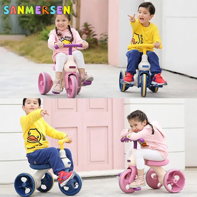 Baby Balance Walker Bike Kid Scooter Ride on Toy Outdoor Surf Scooter Toys Gift For 2-6 Years Old  Boys Girls Walk Scooter 4