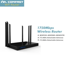 Comfast CF-WR650AC 1750 Мбит/с двухдиапазонный 5,8+ 2,4 г wifi маршрутизатор Ретранслятор roteador Wi-Fi 802.11ac маршрутизатор 6PA+ 6 wifi антенна открытая ddwrt