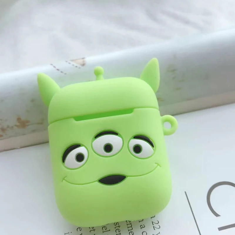 For AirPods case 39 Мультяшные беспроводные bluetooth наушники чехол для Apple AirPods силиконовый чехол для наушников на Airpods 2 чехол защитный чехол Роскошный - Цвет: For AirPods case 39