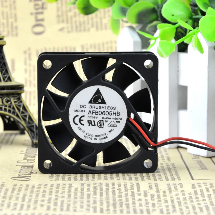 6015 AFB0605HB 5V 0.45A(6 см) 6 защиты электродвигателя Вентилятор охлаждения