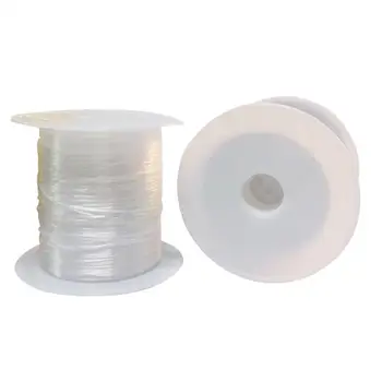 

10M/Roll Spandex Cord Thread Chinese Knot Elastic Cord Braided Bracelet String Transparent String DIY Beading M5T3
