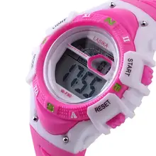 Водонепроницаемый для маленьких мальчиков многофункциональные часы-будильник студент Водонепроницаемый Спорт Мода электронные часы подарок детские часы Relogio Infantil Q