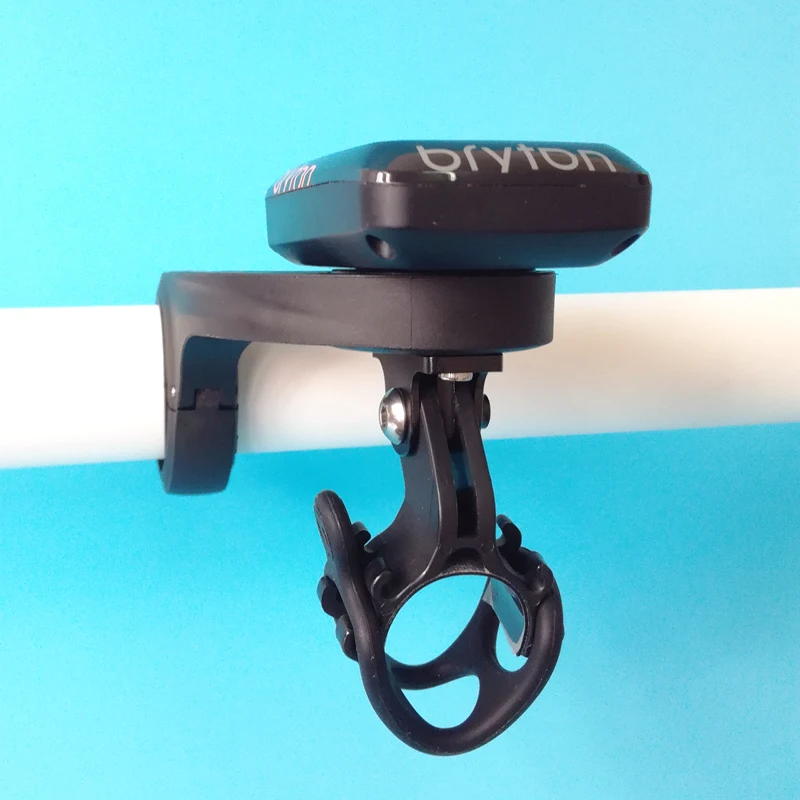 Support Guidon Vélo ROCKBROS En Alliage - Pour Ordinateur Garmin, Bryton, Gopro
